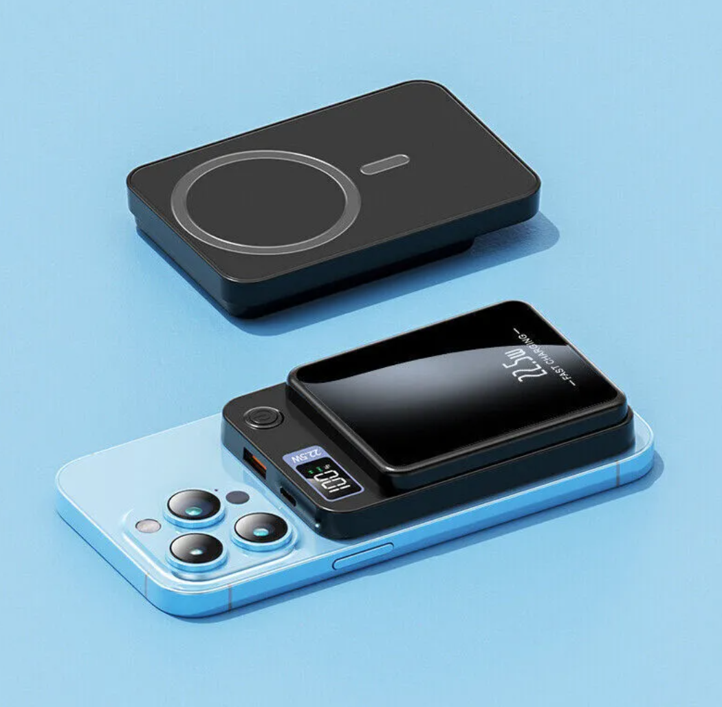 Magnetic 12000mAh Wireless Power Bank