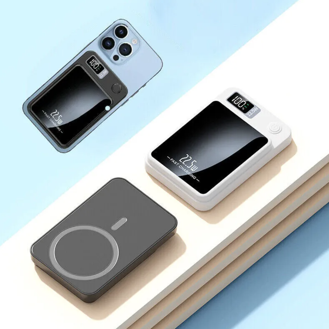 Magnetic 12000mAh Wireless Power Bank